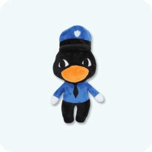 Cute Officer Duckman Animal Hospital Plush